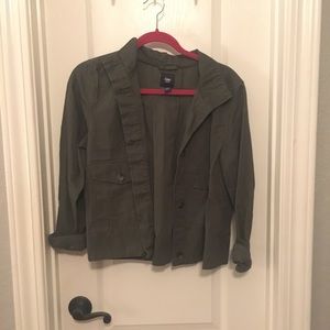 Olive green jacket